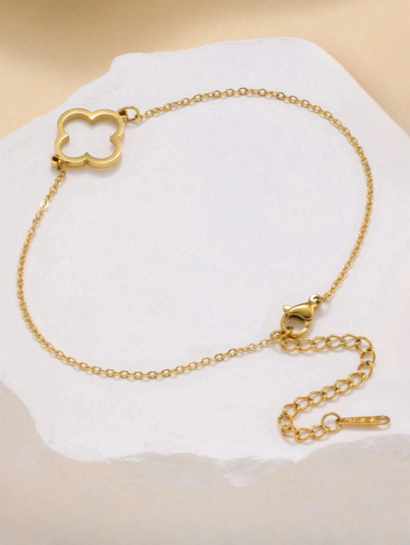 Conjunto 3 Pulseiras de Bangle em Aço Inoxidável