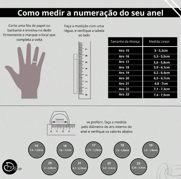 Aliança Feminina em Prata 925 de Aço Inoxidável com Pedra de Zircônio 316L