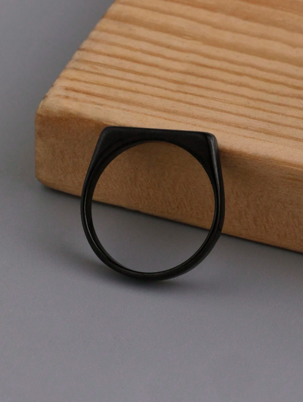 Anel Minimalista em Aço Inoxidável