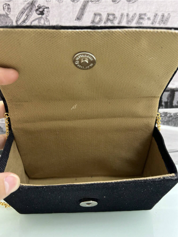 Bolsa Strass Perolada
