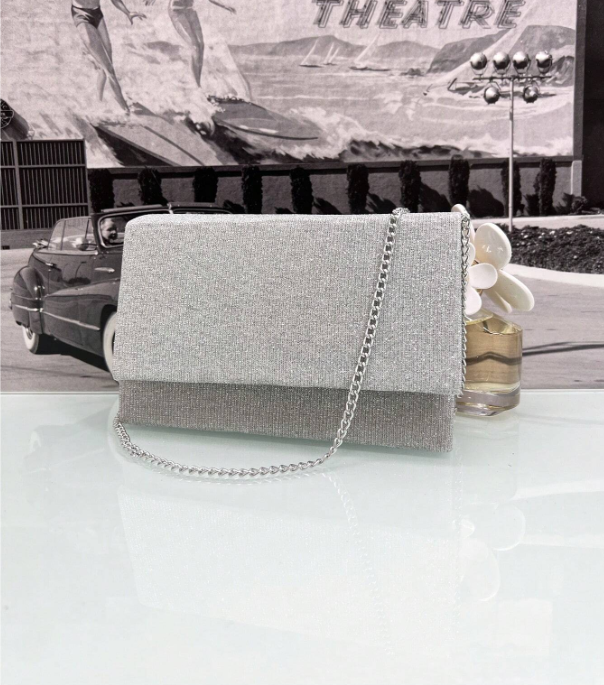 Bolsa Strass Perolada