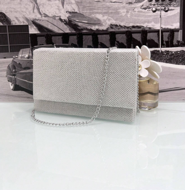 Bolsa Strass Perolada