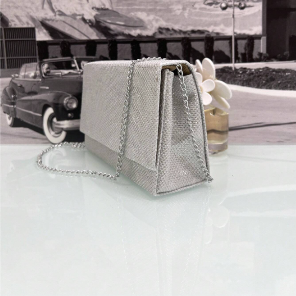 Bolsa Strass Perolada