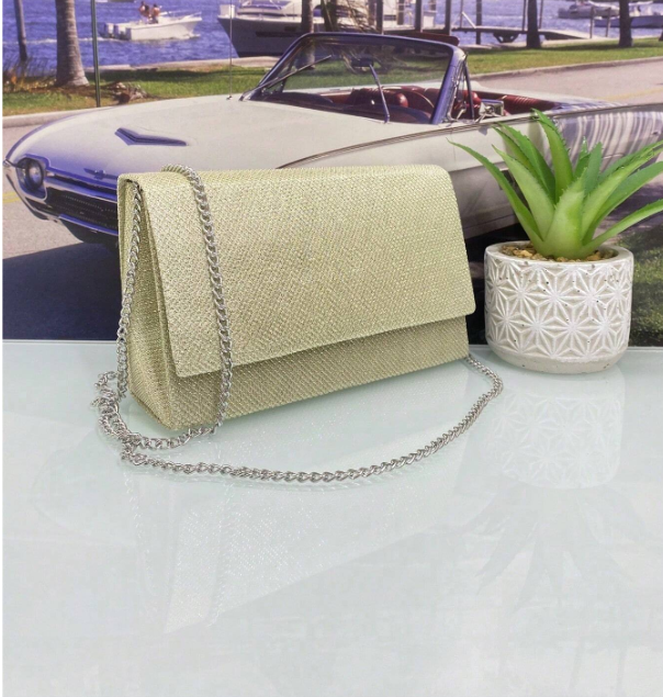 Bolsa Strass Perolada