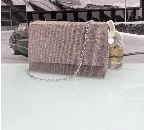 Bolsa Strass Perolada
