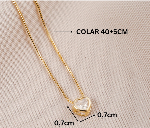 Colar Veneziana banhado a Ouro 18K