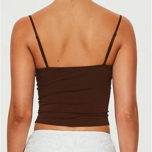 Cropped Café Halterneck
