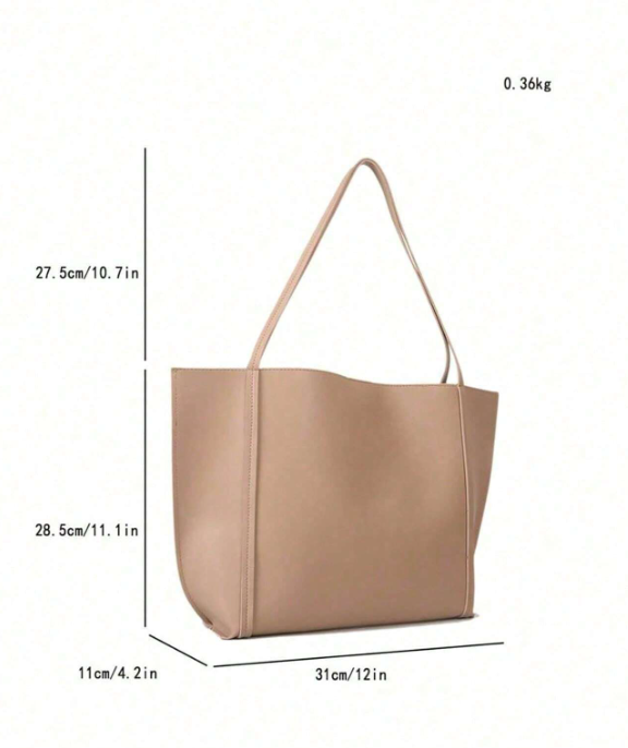 Conjunto Bolsa/Sacola e Necessaire Tote Minimalista
