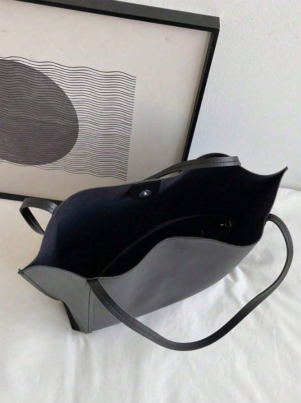 Conjunto Bolsa/Sacola e Necessaire Tote Minimalista