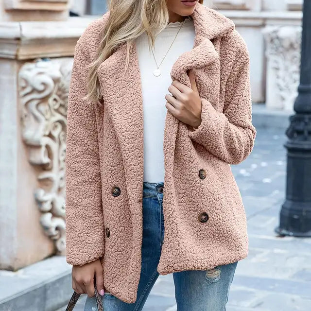 Velour Elegance Coat - Montzel Collection