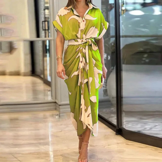 L'Artiste Pleated Maxi Dress - Montzel Collection