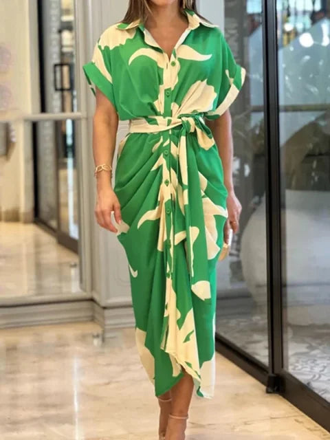 L'Artiste Pleated Maxi Dress - Montzel Collection