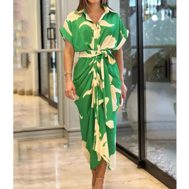 L'Artiste Pleated Maxi Dress - Montzel Collection