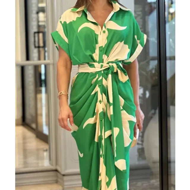L'Artiste Pleated Maxi Dress - Montzel Collection