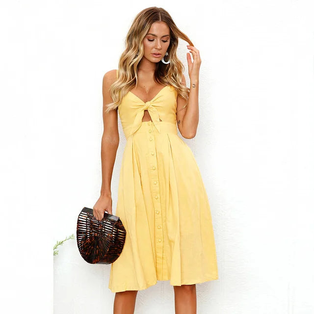 Polka Dots Allure Dress - Montzel Collection