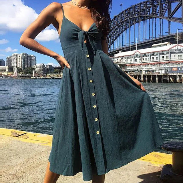 Polka Dots Allure Dress - Montzel Collection