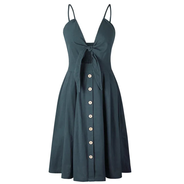Polka Dots Allure Dress - Montzel Collection