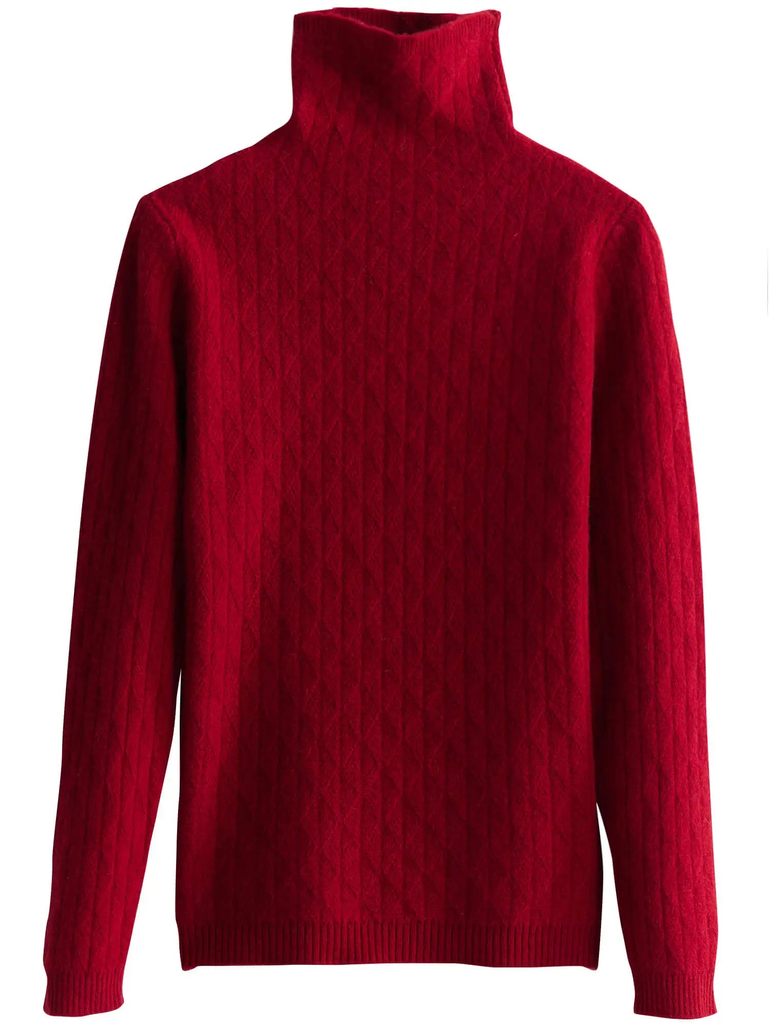 Blusa de lã gola alta para o inverno - Montzel Collection