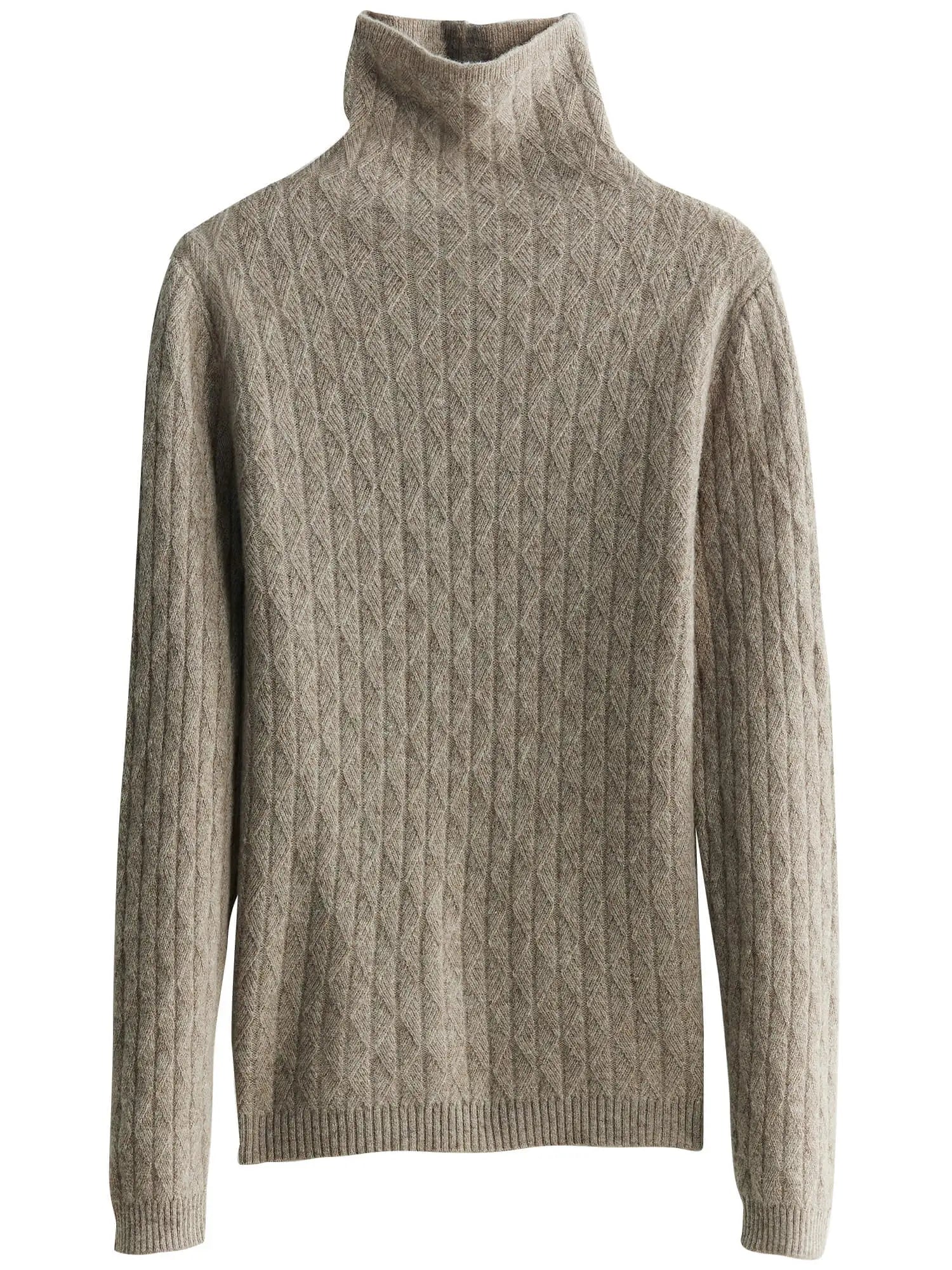 Blusa de lã gola alta para o inverno - Montzel Collection