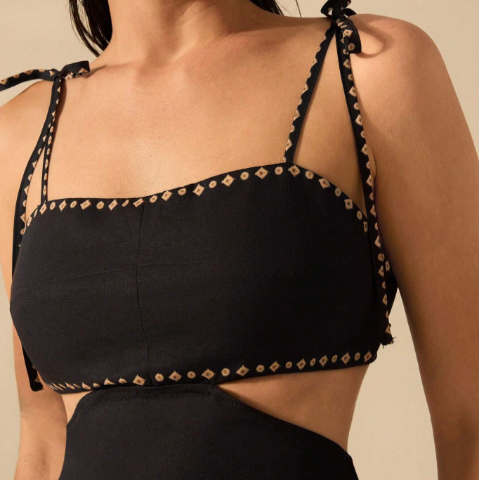 Vestido Boho Noite Tropical