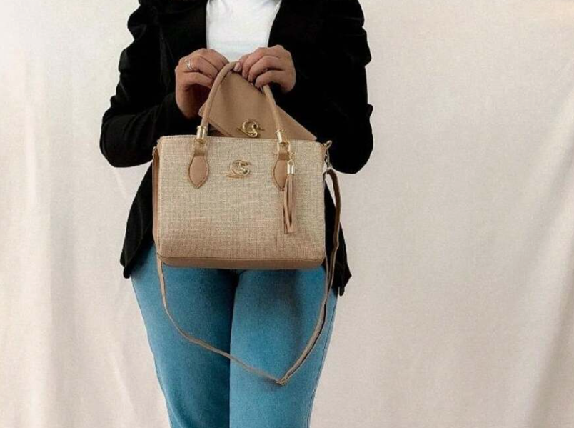 Kit Bolsa Feminina Tecido Tote + Carteira - Montzel Collection