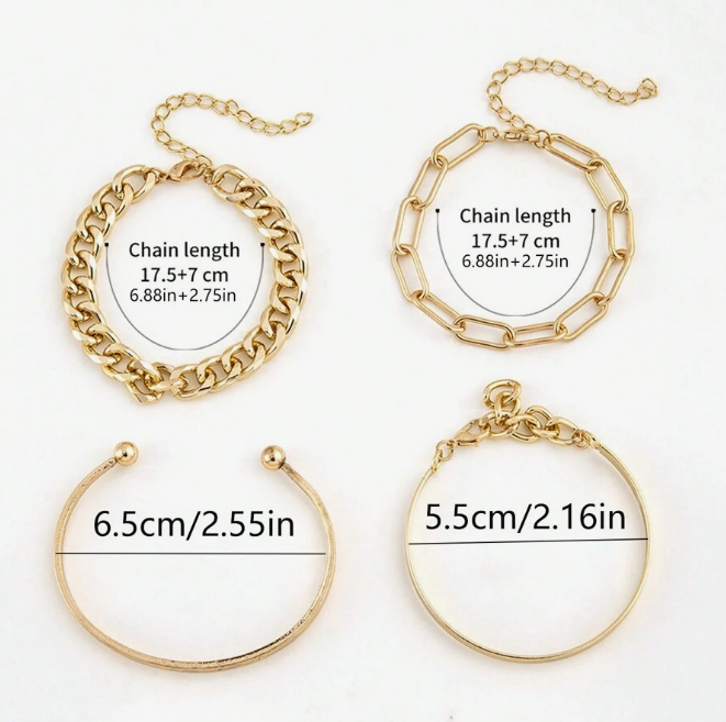 Conjuntos de Pulseiras Fashionable - Montzel Collection