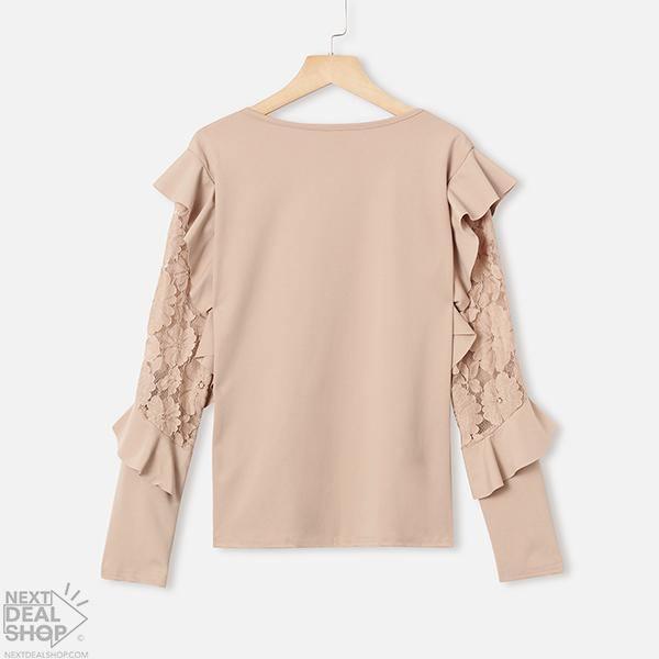 Blusa Feminina Babados Floral - Montzel Collection