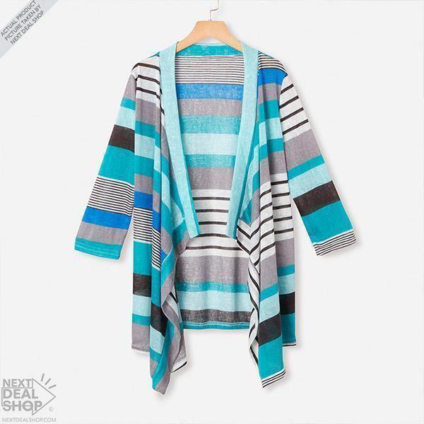 Casaco Feminino Tricot Listrado - Montzel Collection