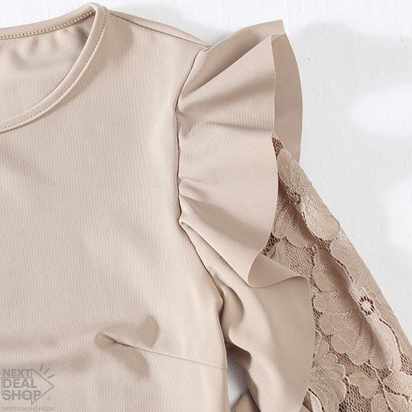 Blusa Feminina Babados Floral - Montzel Collection