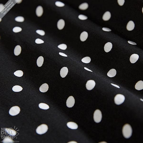 Vestido Longo Estampado Bolinhas - Montzel Collection
