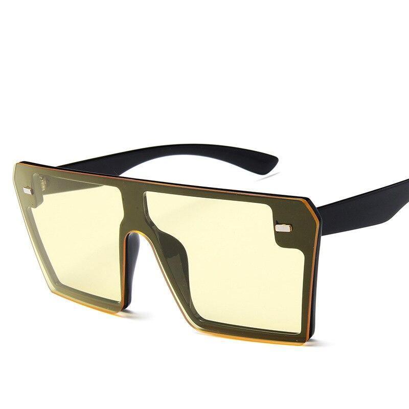 SunderSun® - Óculos de Sol Vintage Quadrado moda Flat Top Uv400 - Montzel Collection