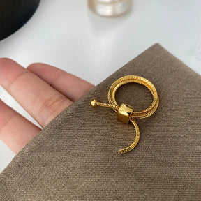 Bilandi Modern Jewelry Cool Metal Rings 2023 Trend New Popular Style Multi Layer Chain Rings For Women Female Party Gift - Montzel Collection 