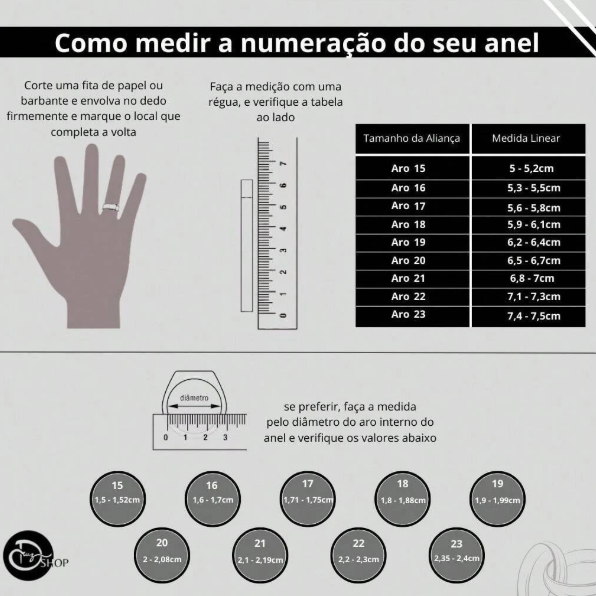 Aliança Feminina em Prata 925 de Aço Inoxidável com Pedra de Zircônio 316L