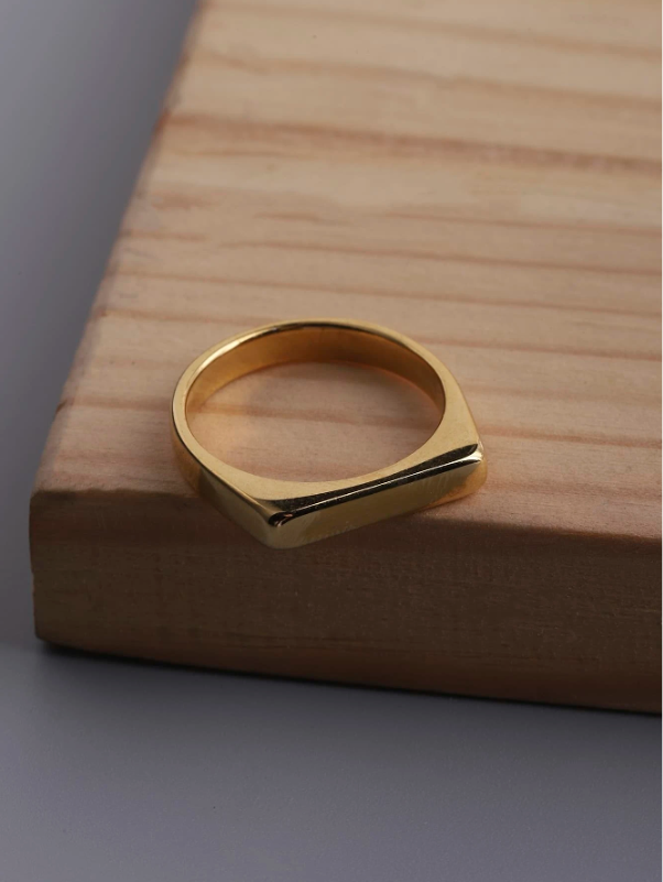 Anel Minimalista em Aço Inoxidável