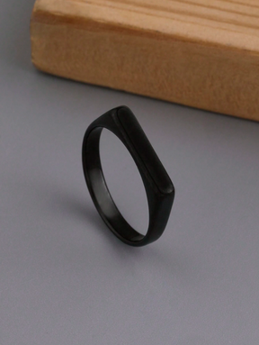 Anel Minimalista em Aço Inoxidável