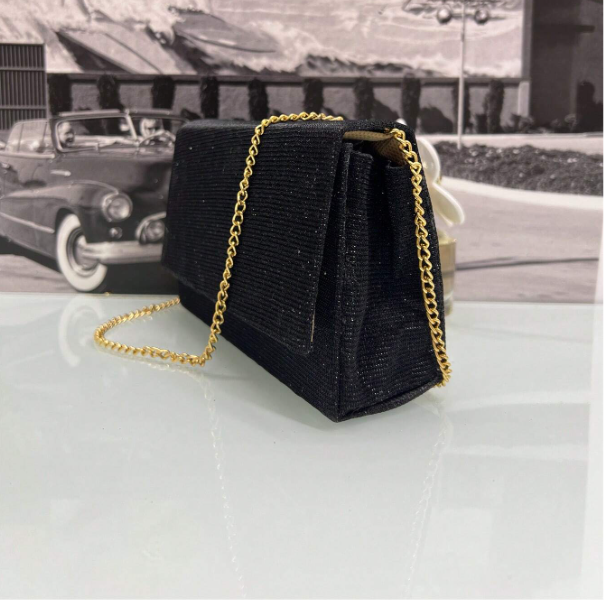 Bolsa Strass Perolada