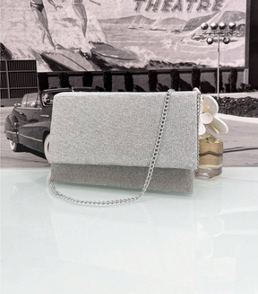 Bolsa Strass Perolada