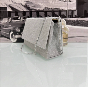 Bolsa Strass Perolada