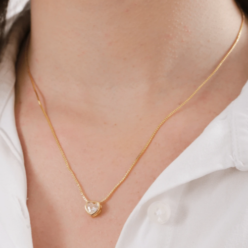 Colar Veneziana banhado a Ouro 18K
