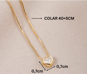 Colar Veneziana banhado a Ouro 18K