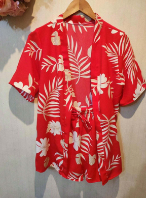 Conjunto Estampado Tropical