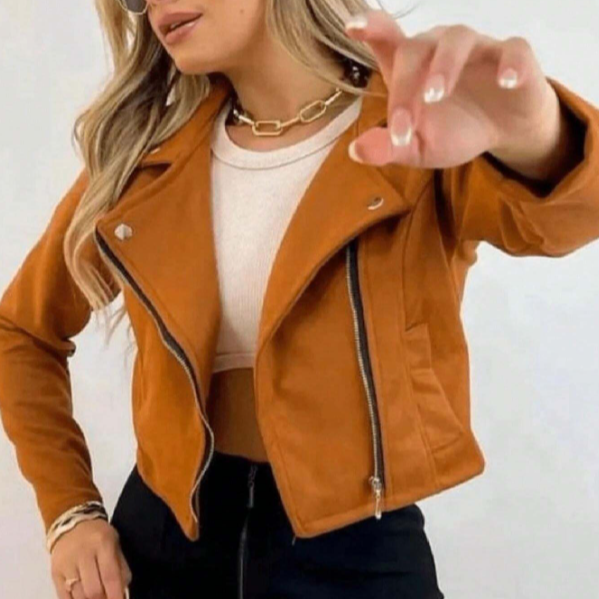 Jaqueta Suede