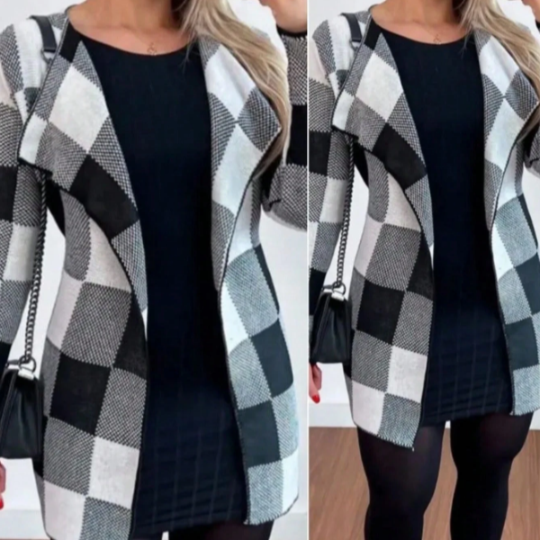 Casaco Kimono Xadrez