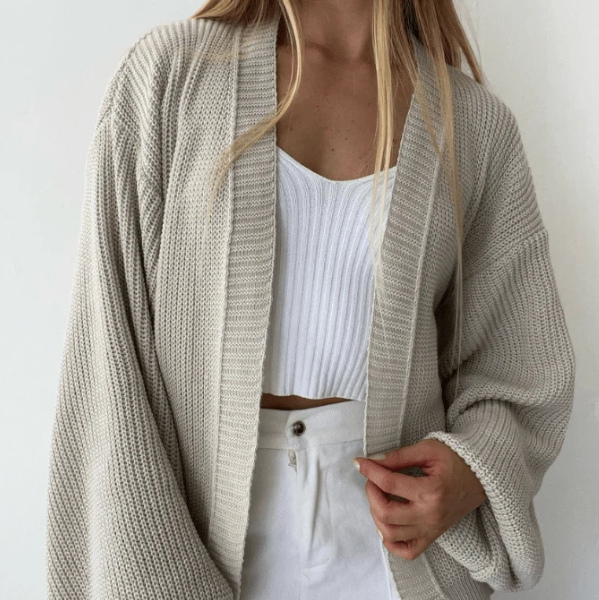 Cardigan Tricô