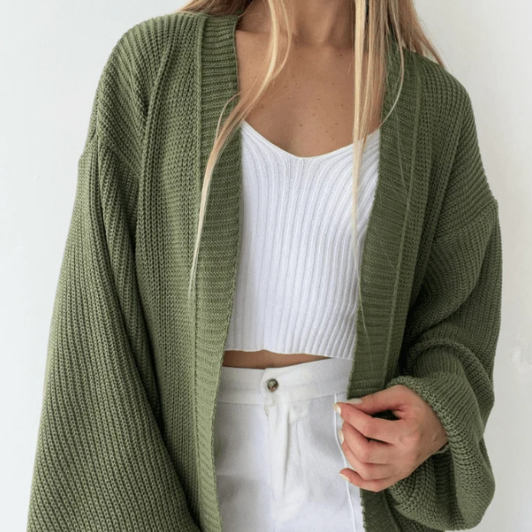 Cardigan Tricô