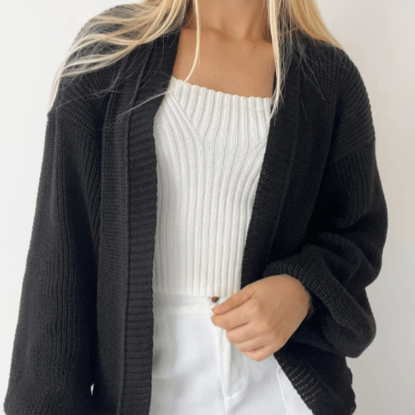 Cardigan Tricô