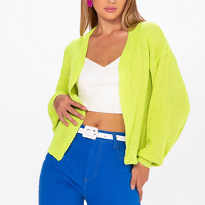 Cardigan Tricô