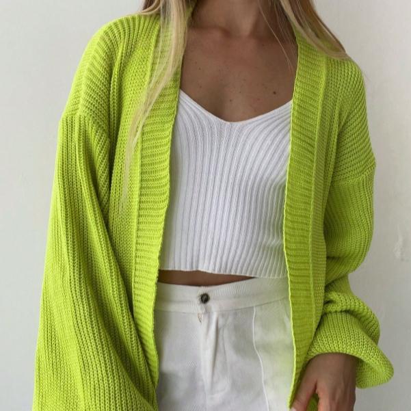 Cardigan Tricô