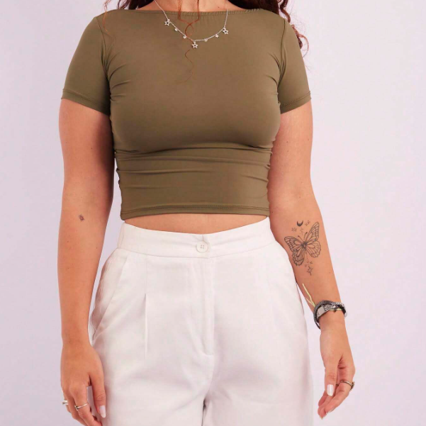 Cropped Costa Aberta Baby Tee