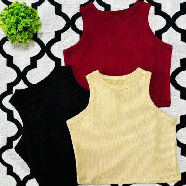 Conjunto 3 Croppeds Regata